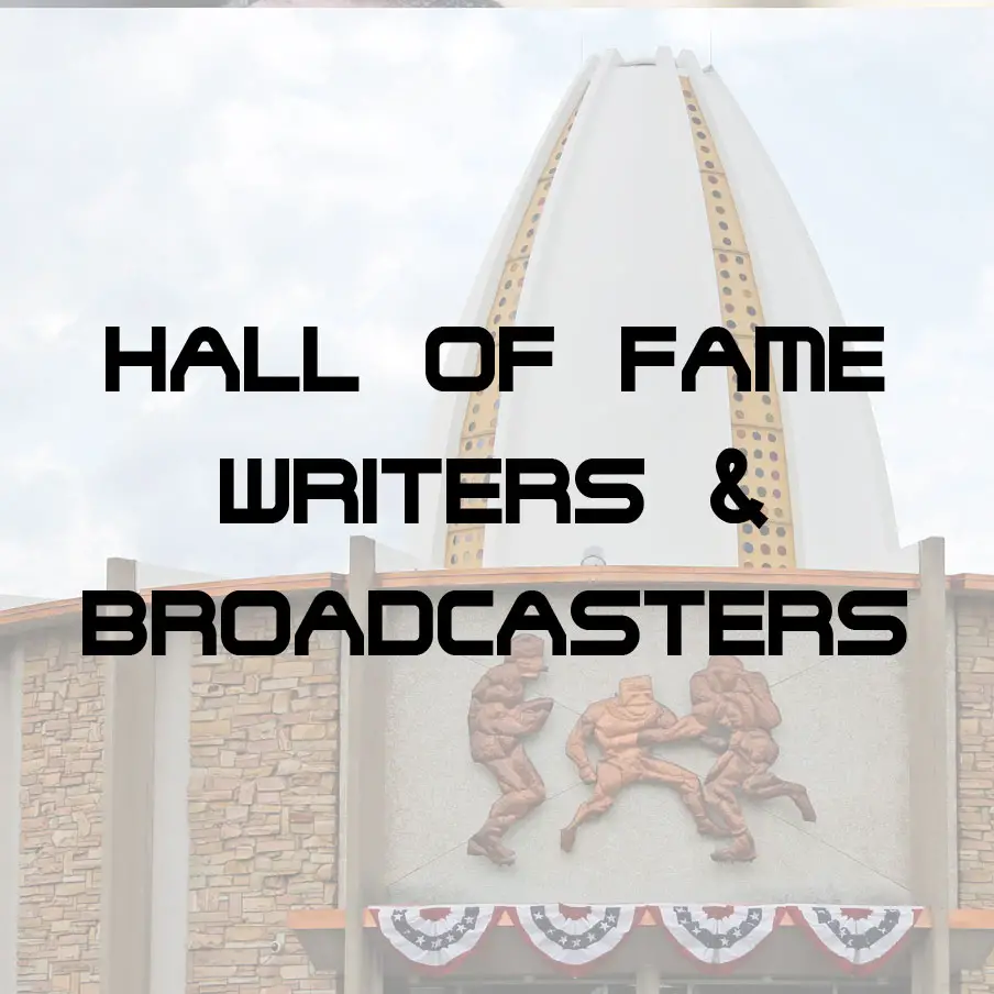 Pro Football Hall of Fame honors the late John Facenda with Pete Rozelle  Radio-Television Award